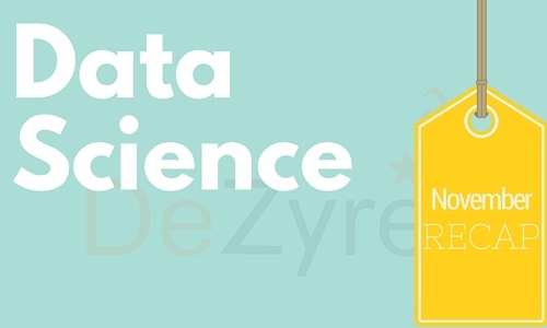 Data Science November News