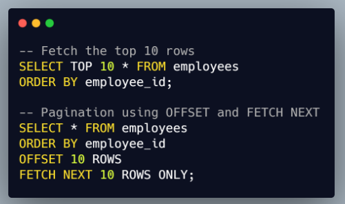 10 SQL Query Optimizations Tips and Techniques | ProjectPro