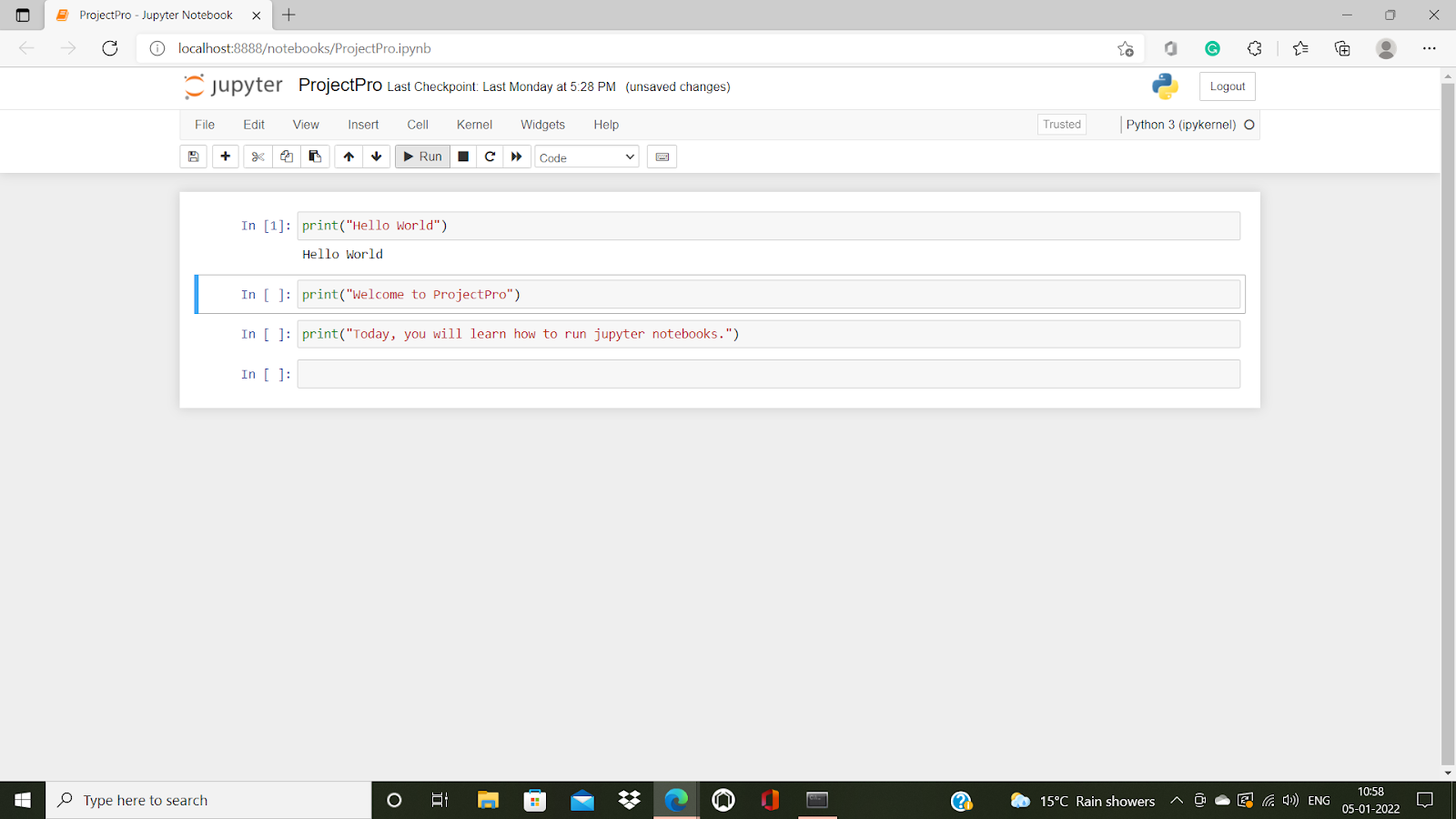 Jupyter Notebook Tutorial - A Complete Beginners Guide